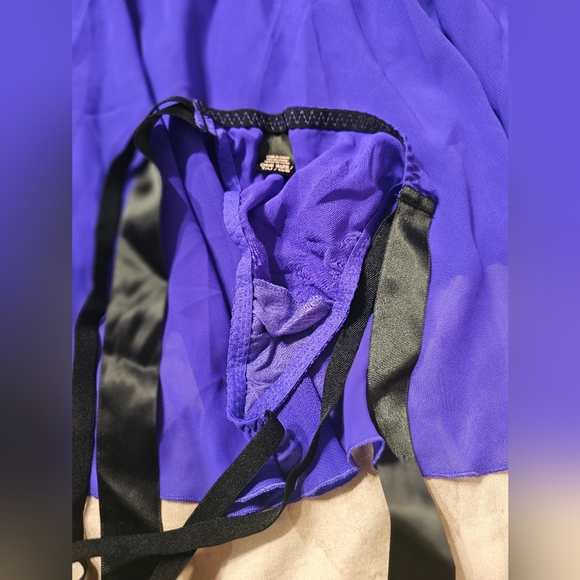 Vintage Victoria's Secret babydoll 2pc Set size L - Picture 5 of 10